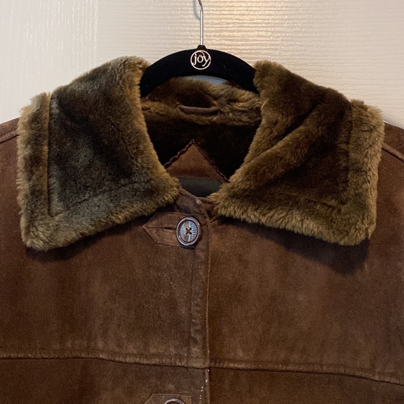 Dennis Basso leather jacket with garment bag - Picture 4 of 14